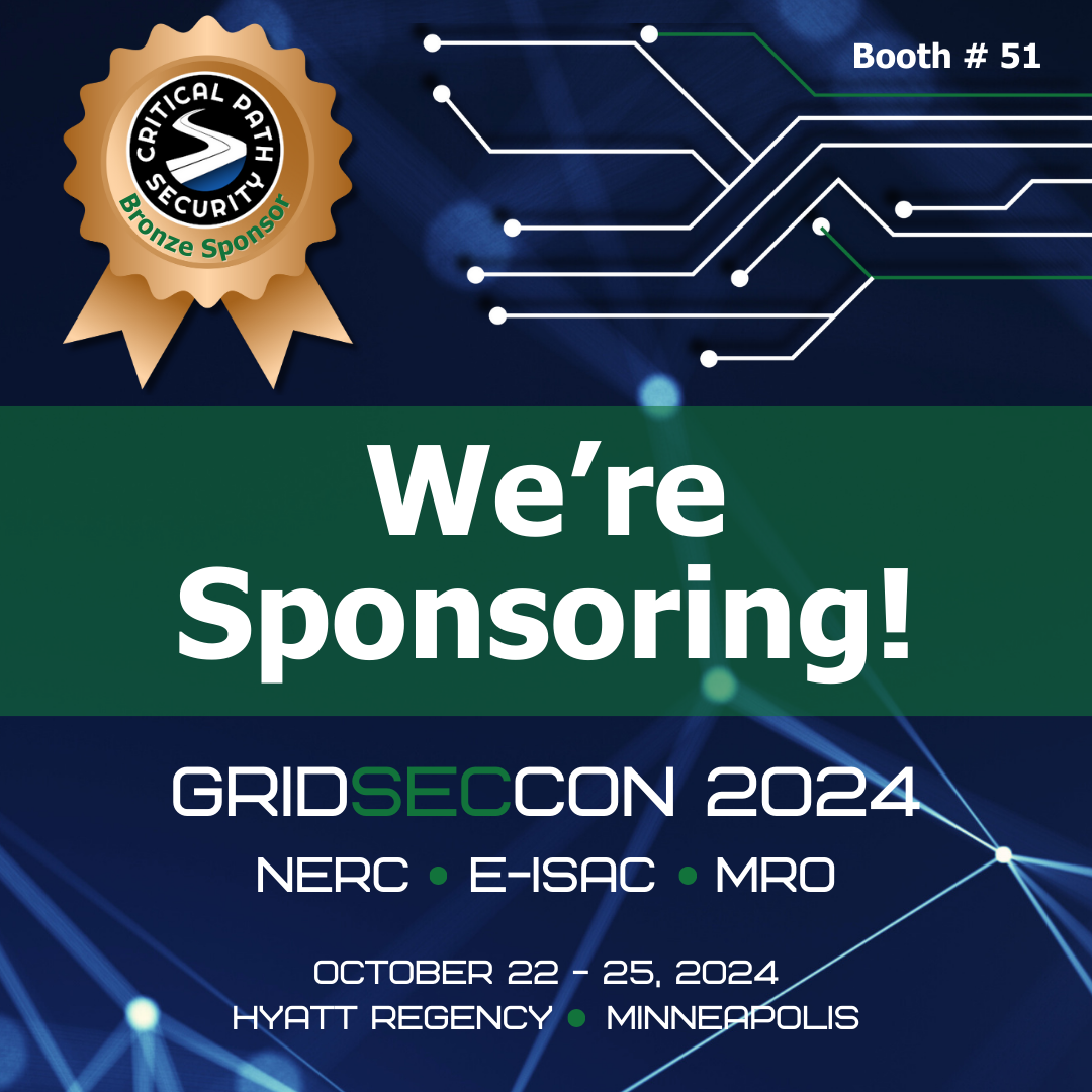 Critical Path Security GSC Bronze Sponsor Social Media